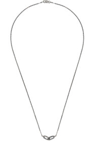 Pearls Before Swine - Silver Double Link Pendant