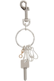 Pearls Before Swine - Silver Hardware Utility Keychain