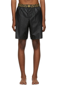 Versace Underwear - Black Greek Key Swim Shorts