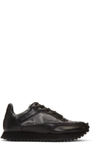 Comme des Garçons Comme des Garçons - Black Spalwart Edition New Tempo Camo Sneakers