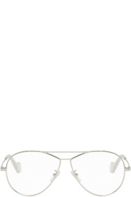 Loewe - Lunettes aviateur argentées
