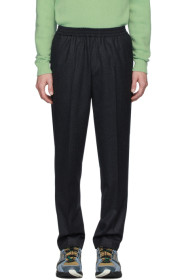 Harmony - Grey Flannel Paolo Trousers