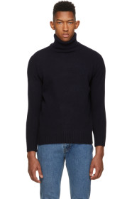 Harmony - Navy Windy Turtleneck