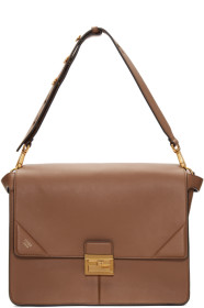 Fendi - Sac brun clair Large Kan U