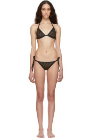 Fendi - Black 'Forever Fendi' Bikini