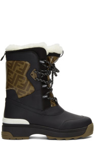 Fendi - Bottes noires Ski