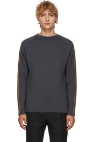 Fendi - Grey 'Forever Fendi' Sweater