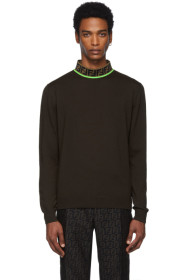 Fendi - Brown 'Forever Fendi' Sweatshirt