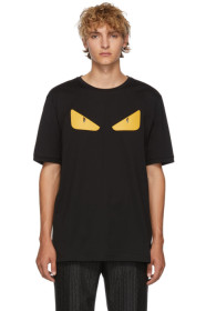 Fendi - Black Bag Bugs T-Shirt