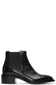 Fendi - Bottes chelsea noires Karligraphy