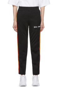 Palm Angels - Black Rainbow Slim Track Pants