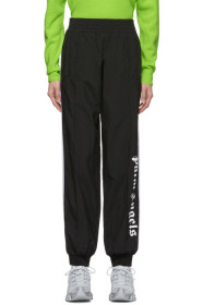 Palm Angels - Black Logo Over Track Pants