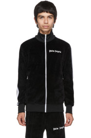 Palm Angels - Black Chenille Track Jacket