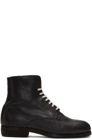 Guidi - Bottes noires Vintage Ball