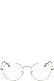 Ray-Ban - シルバー ラウンド グラス