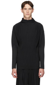 Homme Plissé Issey Miyake - Black Basics Turtleneck