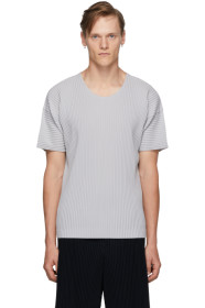 Homme Plissé Issey Miyake - Grey Basics T-Shirt