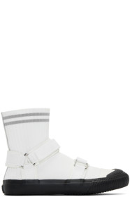 Y's - White Sock Sneakers