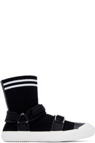 Y's - Black Sock Sneakers