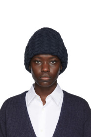 Blue Blue Japan - Navy Chunky Watch Beanie