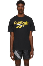 Reebok Classics - Black & Yellow Vector T-Shirt