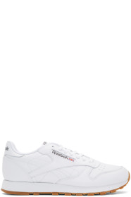 Reebok Classics - White Classic Glide Sneakers