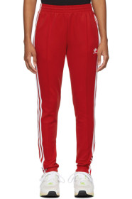 adidas Originals - 红色 SST 运动裤