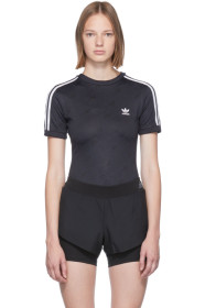 adidas Originals - 黑色徽标连体衣