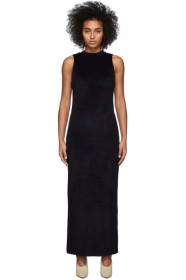 John Elliott - Black Velvet Maxi Dress