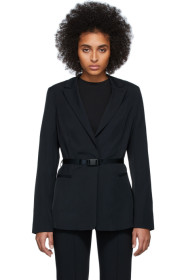 John Elliott - Black Belted Blazer