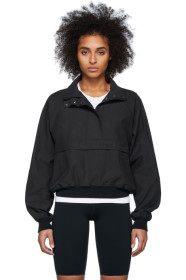 John Elliott - Black Half-Zip Sail Jacket