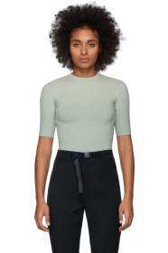 John Elliott - Blue Sueded Cotton T-Shirt