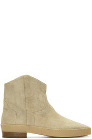 Fear of God - Bottes chelsea beiges Santa Fe Western