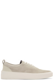 Fear of God - Baskets lacées en suède grises 101