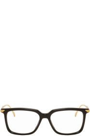 Bottega Veneta - Black Square Glasses