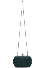 Bottega Veneta - Blue Chain Knot Clutch
