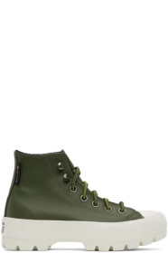 Converse - Green Winter Chuck Taylor Lugged High-Top Sneakers