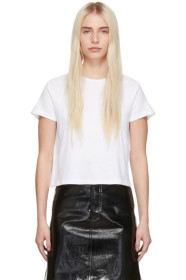 Re/Done - T-shirt blanc 1950s Boxy