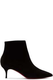 Christian Louboutin - 黑色 So Kate 55 踝靴