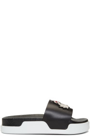 Christian Louboutin - Sandales à enfiler noires Beau