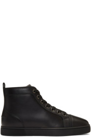 Christian Louboutin - ブラック Louis ハイトップ スニーカー