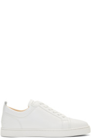 Christian Louboutin - Baskets blanches Louis Junior