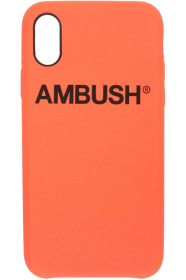 Ambush - Orange Logo iPhone X Case