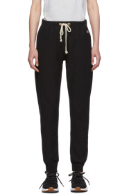 Champion Reverse Weave - Pantalon de survêtement noir Elastic Cuff