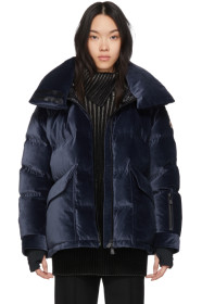 Moncler Grenoble - ネイビー ダウン Atena ジャケット