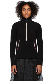 Moncler Grenoble - ブラック Maglia プルオーバー