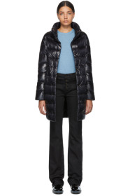 Herno - Black Down Cocoon Jacket