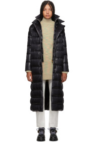 Herno - Black Oversized Classic Maxi Coat