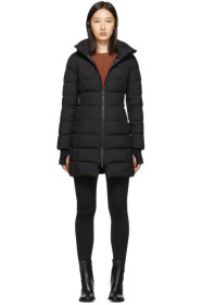 Herno - Black Down Gore Windstopper Long Jacket