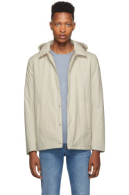 Herno - Blouson de coach blanc Packable
